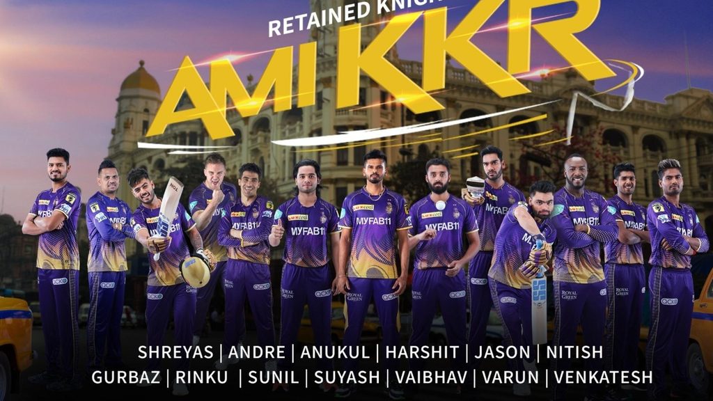 Kolkata Knight Riders Retentions For IPL 2024| IPL Retentions | IPL 2024