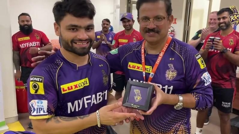 CHANDRAKANT SIR'S DRESSING ROOM SPEECH AFTER RINKU'S HEROICS | GT V KKR ...